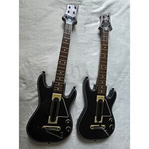 Guitar Hero Live Wireless Guitar SPlayStation, Xbox, Wii, Set Of 2 - No Dongals